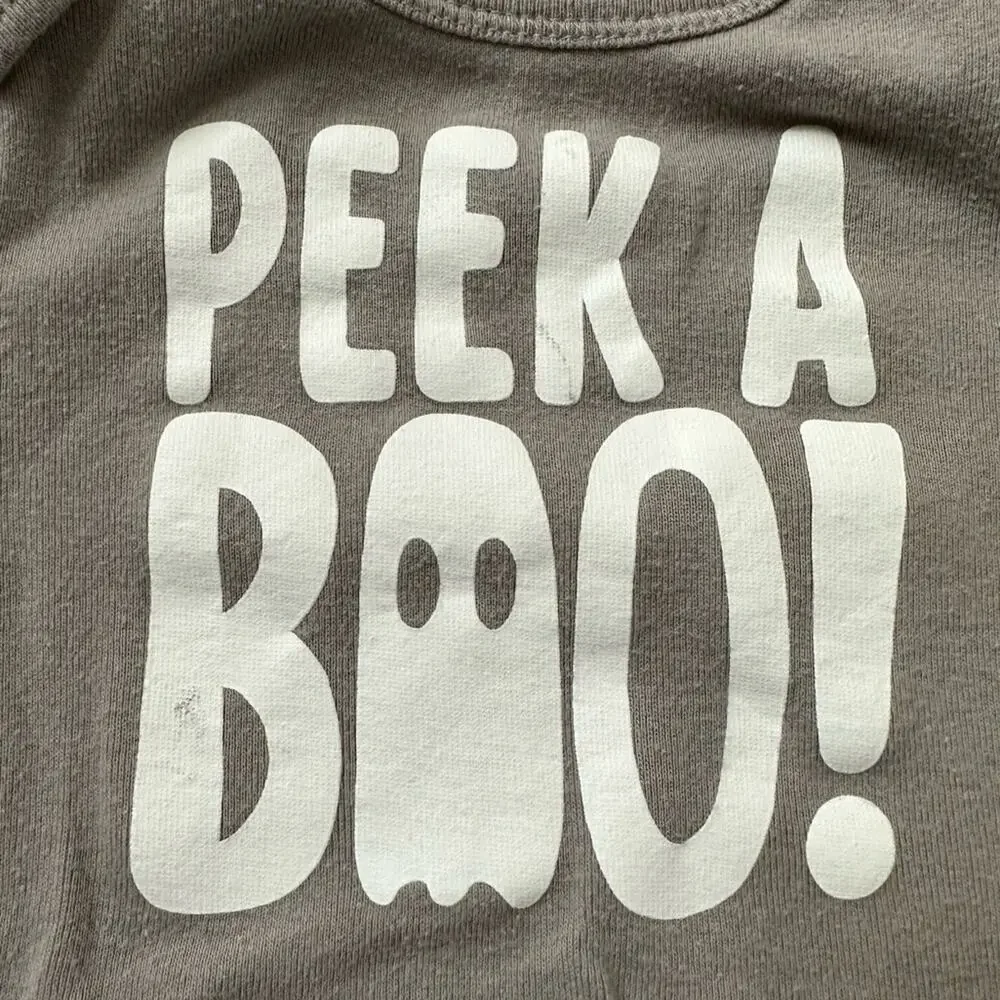 Old Navy Halloween onesie bodysuit bundle, 3-6 months (set of 4)